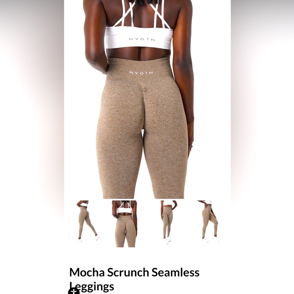 Mocha Scrunch Seamless leggings